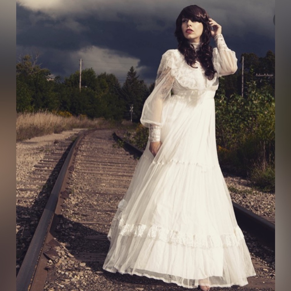 Vintage Wedding Dress Handmade!